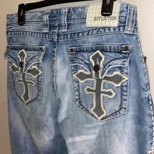 AFFLICTION MEN’S JEANS!!